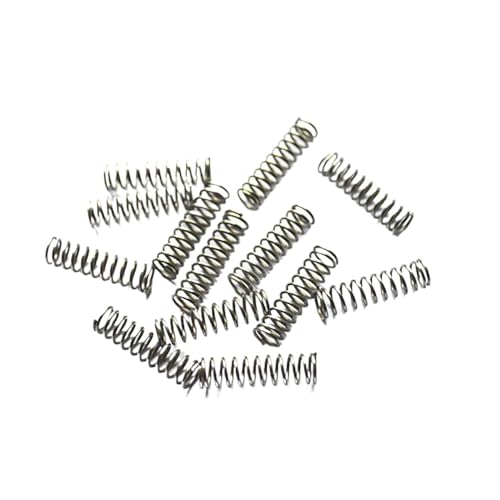 10 Stück 1,6 mm Drahtdurchmesser 304 Edelstahl Druckfedern - Außendurchmesser 10 mm - 50 mm, anpassbar(21 mm x10 mm) von UGUGU
