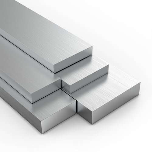 6061 Aluminium-Flachstange – 3–5 mm dick, 500 mm lang, perfekt for Industrie- und Heimwerkerprojekte(3.2 * 3.2mm) von UGUGU