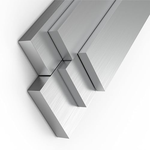 6061 Aluminium-Flachstange – Anpassbarer Vollmetallvorrat for Industrie- und Heimwerkerprojekte(1x10mm) von UGUGU