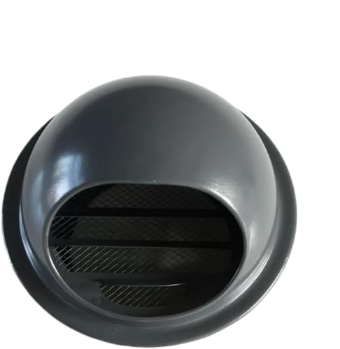 Anti-Mücken-Netz-Lüftungsabdeckung, Badezimmer Küche Dunstabzugshauben Belüftung Wäschetrockner Ersatz Vents(Dark gray,200mm) von UGZPWQLNX
