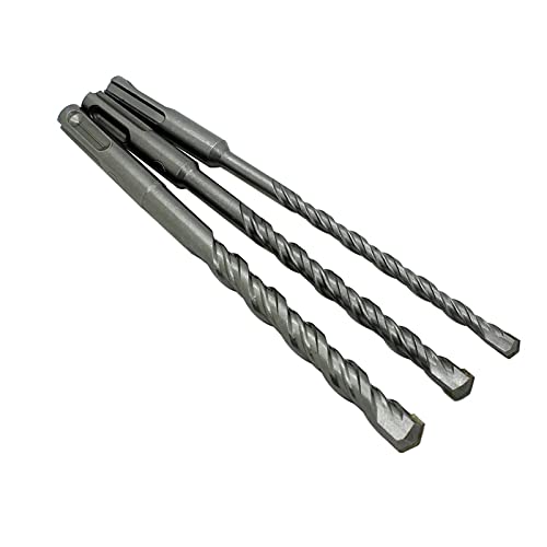 Die Diamantgruppe, 3-teiliges SDS-Plus-Hammerbohrer-Set in mehreren Größen for Mauerwerk(3x L 110mm Set) von UGZPWQLNX