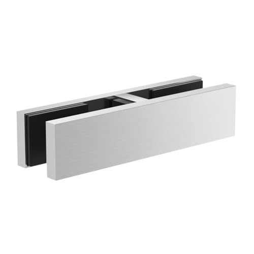 Edelstahl aus Glas, 304 Edelstahl Glas Klemme for 0,39 ''-0,47'' Glas 4 Pcs F Klemme(1 Pcs,180 Degree) von UGZPWQLNX