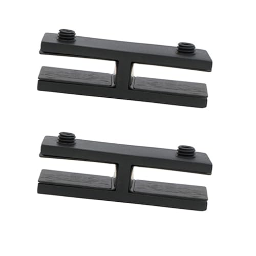 Edelstahl aus Glas, 304 Edelstahl Glas Klemme for 15-20mm Glas 2 Pcs 180 Grad(2 Pcs,180 Degree) von UGZPWQLNX