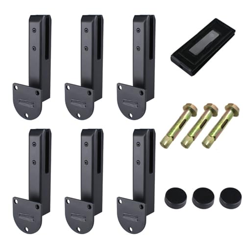 Edelstahl aus Glas, Edelstahl-Glasklemme mit seitlicher Montage, Zapfen for 8–13 mm Poolzaungeländer, 4 Stück(6 pieces) von UGZPWQLNX