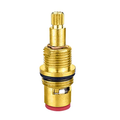 Ersetzen Sie das Messing-Ventil, 1 Stück Ersatz-Wasserhahnventile for Wasserhahnkartuschen, Messing-Keramikscheibenkartusche, Vierteldrehungs-Innenhahnventil for Badezimmer-Küchenhahn(59 * 7.6mm) von UGZPWQLNX