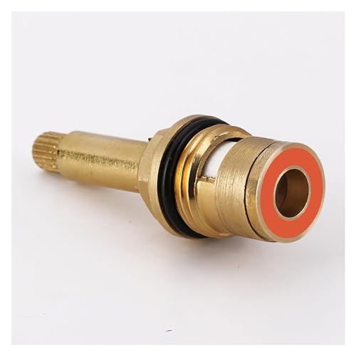 Ersetzen Sie das Messing-Ventil, 1 stücke Messing Keramik Stem Disc Patrone Keramik Tap Patrone Ventil Disc Ersatz Viertel Drehen 20 Splines(Oranje) von UGZPWQLNX