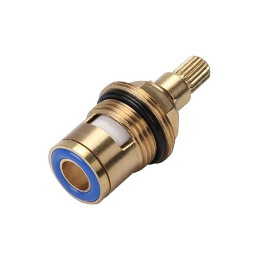 Ersetzen Sie das Messing-Ventil, 1 stücke Mischventil Wassertemperatur Anpassungssatz Messing Keramik Thermostatventil Wasserhahn Patrone Bad Heiß Kalt Wasser(Rosso) von UGZPWQLNX