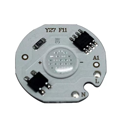 Integrierter LED-Chip, 10 Stück LED COB Chips AC 220V Driverless Multicolor 3W-12W for DIY(Y27 Blue,7W) von UGZPWQLNX