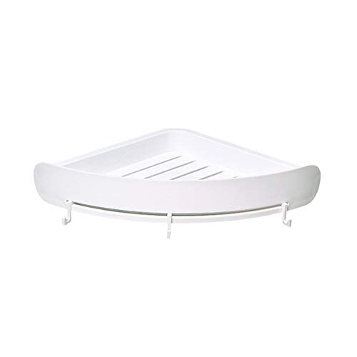 UGZPWQLNX Dusche-Tank Saugstoff, Selbstklebende Eck-Duschablage in Weiß und Grau(White) von UGZPWQLNX