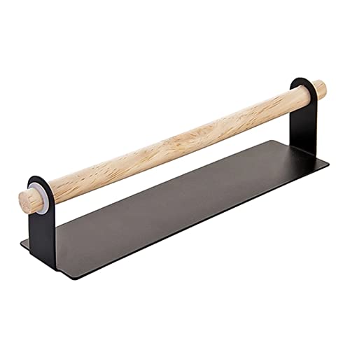 UGZPWQLNX Dusche-Tank Saugstoff, Selbstklebender Wand-Organizer mit Saugnapf for Bad und Küche in Schwarz und Weiß(Black) von UGZPWQLNX