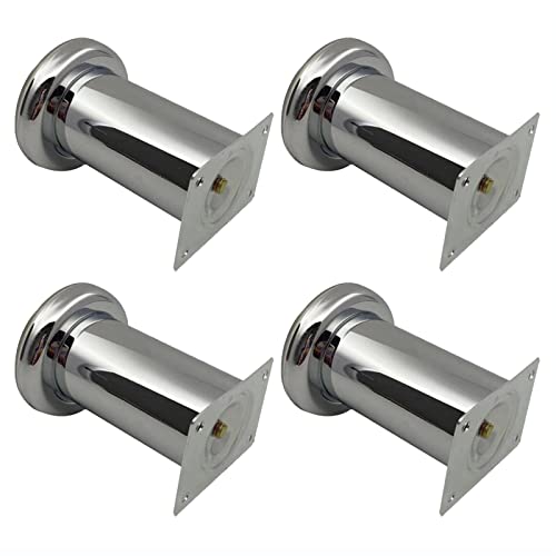 UGZPWQLNX Haltbarkeit von Toilettenpapierrollen an der Wand, 4 Stück Möbelbeine aus Metall, mehrere Größen(12cm(4.72in)) von UGZPWQLNX
