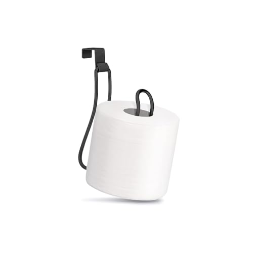 UGZPWQLNX Haltbarkeit von Toilettenpapierrollen an der Wand, Hängender Papierhandtuchhalter Silber ohne Bohren for Küche und Bad(B) von UGZPWQLNX