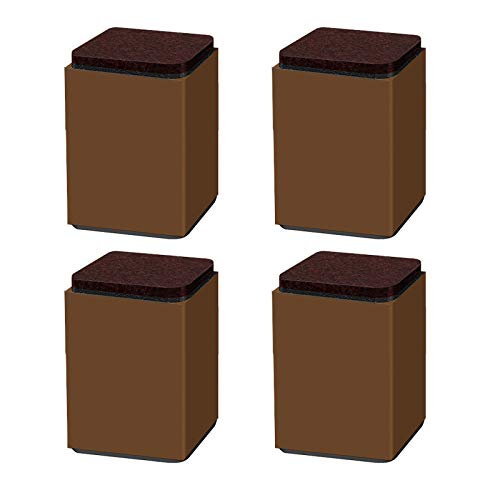 UGZPWQLNX Haltbarkeit von Toilettenpapierrollen an der Wand, Kohlenstoffstahl-Möbelbeine, mehrfarbige mehrfache Größen, Selbstklebende, verstellbare Höhe(Bruin,40x52mm) von UGZPWQLNX