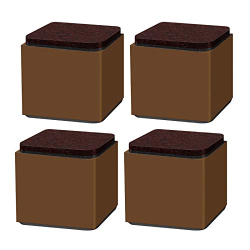 UGZPWQLNX Haltbarkeit von Toilettenpapierrollen an der Wand, Kohlenstoffstahl-Möbelbeine, mehrfarbige mehrfache Größen, Selbstklebende, verstellbare Höhe(Bruin,60x52mm) von UGZPWQLNX