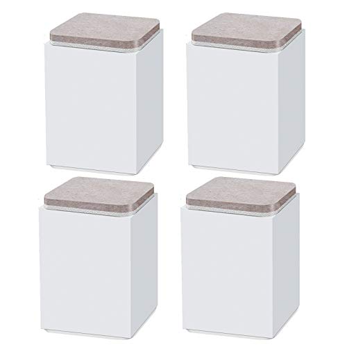 UGZPWQLNX Haltbarkeit von Toilettenpapierrollen an der Wand, Kohlenstoffstahl-Möbelbeine, mehrfarbige mehrfache Größen, Selbstklebende, verstellbare Höhe(White,60x102mm) von UGZPWQLNX