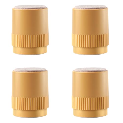 UGZPWQLNX Haltbarkeit von Toilettenpapierrollen an der Wand, Möbelerhöhungen, gelb, Verschiedene Größen, 500 kg, 4er-Pack(60 x 75mm) von UGZPWQLNX