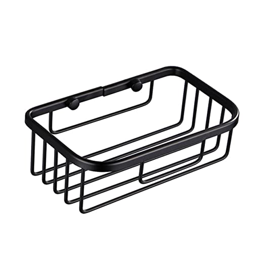UGZPWQLNX Haltbarkeit von Toilettenpapierrollen an der Wand, Papierhandtuchhalter mit Saugnapf zur Wandmontage, Mehrfarbig, 18,7 x 12,7 cm(Black) von UGZPWQLNX