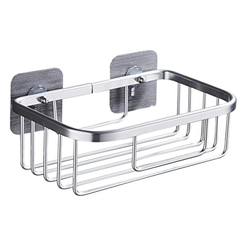 UGZPWQLNX Haltbarkeit von Toilettenpapierrollen an der Wand, Papierhandtuchhalter mit Saugnapf zur Wandmontage, Mehrfarbig, 18,7 x 12,7 cm(Silver) von UGZPWQLNX