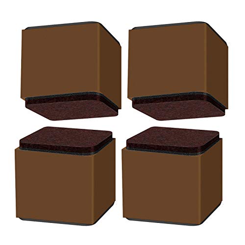 UGZPWQLNX Haltbarkeit von Toilettenpapierrollen an der Wand, Quadratische Selbstklebende verstellbare Möbelbeine, Mehrfarbig, mehrere Größen(Bruin,60x52cm) von UGZPWQLNX