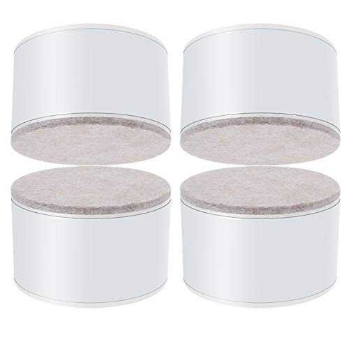 UGZPWQLNX Haltbarkeit von Toilettenpapierrollen an der Wand, Selbstklebende Möbelbeine, 4er-Pack, Mehrfarbig, mehrere Größen, 2000 kg Tragkraft(White,80x52cm) von UGZPWQLNX