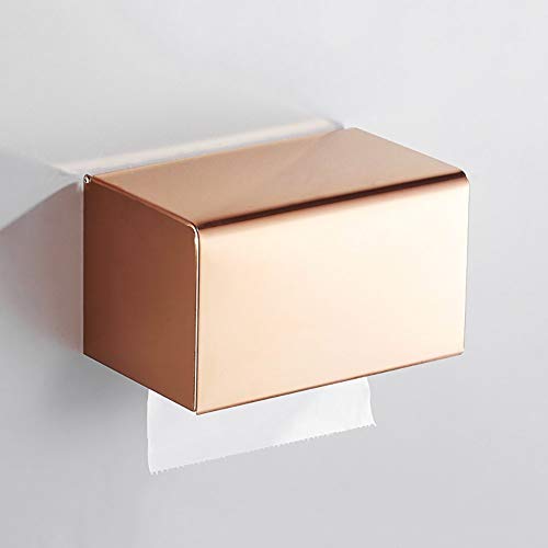 UGZPWQLNX Haltbarkeit von Toilettenpapierrollen an der Wand, Toilettenpapierhalter aus Edelstahl Sus304, verchromt, wasserdicht, selbstklebend, Wandhalterung, kein Bohrer(C) von UGZPWQLNX