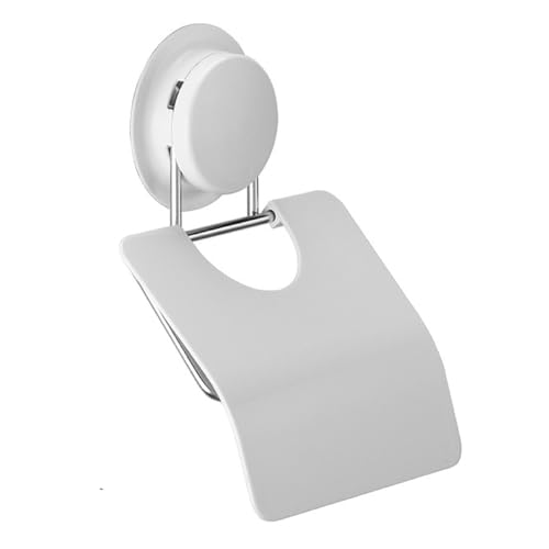 UGZPWQLNX Haltbarkeit von Toilettenpapierrollen an der Wand, Toilettenpapierhalter mit Saugnapf, kein Bohren, Wandmontage, for Badezimmer, Küche, Mehrfarbig(A) von UGZPWQLNX
