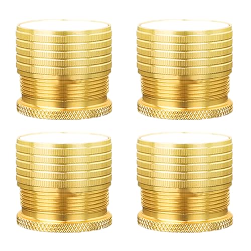 UGZPWQLNX Haltbarkeit von Toilettenpapierrollen an der Wand, Verstellbare Möbelerhöhungen, Aluminiumlegierung, 2,3–7,5 cm, 4 Stück, Mehrfarbig, selbstklebend(Gold,Large) von UGZPWQLNX