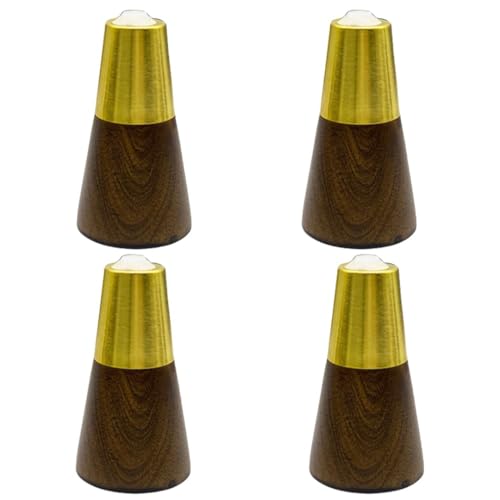 UGZPWQLNX Moderne Metallsofa Beine, 4 Pcs Straight Tapered Solid Wood Legs Medieval Style Replacement Multicolor (3.14-7) in(Multicolore,3.14in) von UGZPWQLNX