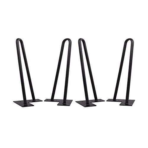 UGZPWQLNX Moderne Metallsofa Beine, Mid-Century Industrial Metal Hairpin Legs for DIY Furniture Gourd Shape Multiple Sizes(35cm/13.7in) von UGZPWQLNX