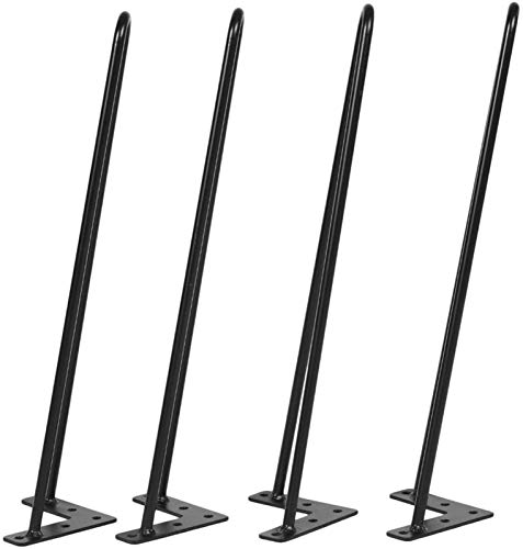 UGZPWQLNX Moderne Metallsofa Beine, Mid-Century Industrial Metal Hairpin Legs for DIY Furniture Gourd Shape Multiple Sizes(71cm/27.9in) von UGZPWQLNX
