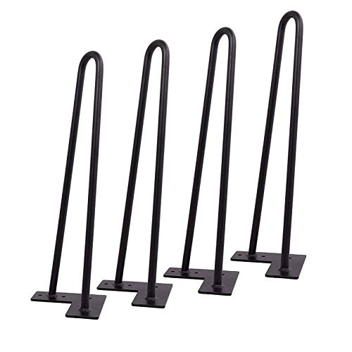 UGZPWQLNX Moderne Metallsofa Beine, Mid-Century Industrial Metal Hairpin Legs for DIY Furniture Gourd Shape Multiple Sizes(76cm/29.9in) von UGZPWQLNX