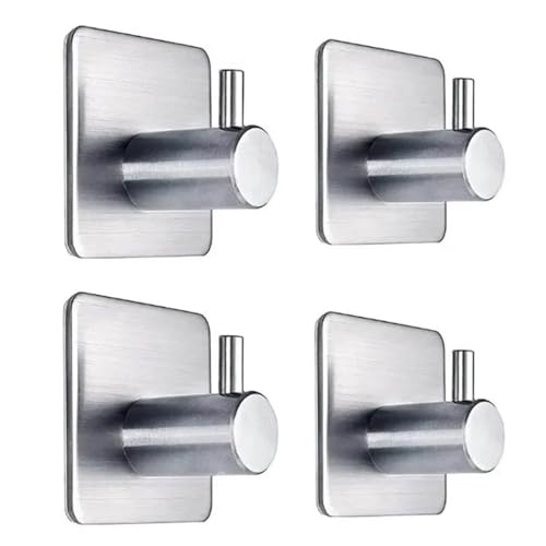UGZPWQLNX Saugen geknüpft, Selbstklebende Wandhaken 20 Stück Multicolor Edelstahl(Silver) von UGZPWQLNX
