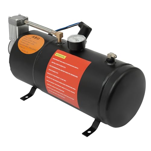 12V Luftkompressor mit Tank Lufttank Kompressor Pumpe Train Luft Hupen Kit 150PSI mit Drucklufthupe Manometer für Boote Autos automatisierte Maschinen 12V Luftkompressor mit Tank Lufttank Kompressor Pumpe Train Luft Hupen Kit 150PSI mit Drucklufthupe Manometer für Boote Autos automatisierte Maschinen von UHDUIG