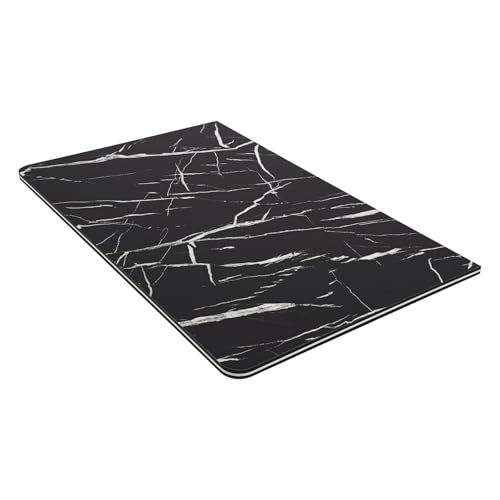 Wandklapptisch Klappbarer Wandtisch Schwimmender Schreibtisch Esstisch mit Pop up Verbindung Arbeitstisch kann als Esstisch Bürotisch Schreibtisch Laptoptisch (Schwarz, 80x50cm) von UHDUIG