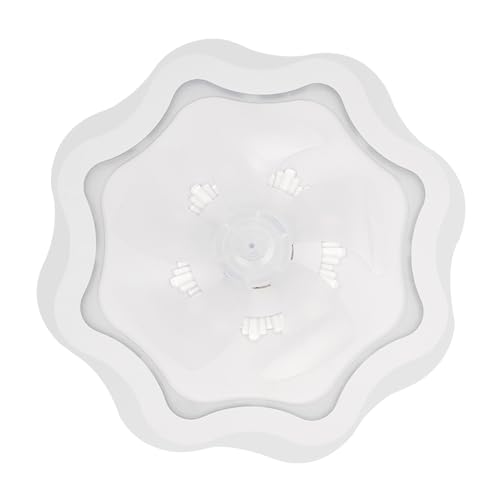 UHDUIG LED-Deckenventilator mit Fernbedienung 3 Farbtemperatur LED-Lüfterlicht Kühlung und Heizung Abnehmbare Lüfterblatt 48 * 16cm für Schlafzimmer Wohnzimmer von UHDUIG