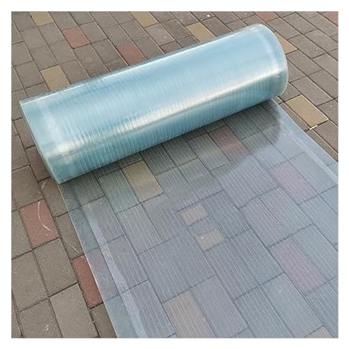 UHEKC Frp-tageslichtplatte Uv-beständige Dachplatten, Frp-tageslichtplatten Frp-tageslichtplatte Dachplatten Aus Polycarbonat, Leicht Zu Schneiden(0.8x5m) von UHEKC