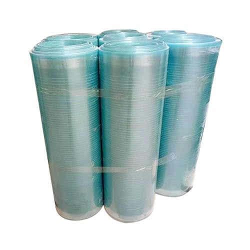UHEKC Polycarbonat -Dachplatten 1mm Gewächshaus -Plastikplatten Einfach zu biegen geschnittenes wasserdichtes Planin for den Gartenzustand landete Baldachin(0.6x8m) von UHEKC