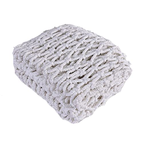 UHEKC Sicherheitsnetz für Kinder Balkonnetz Kletterseilnetz Sicherheitsschutz Anti-Fall-Netze Nationaler Standard Flammhemmende weiße Nylonnetze(10cm mesh,3x4m(10x13ft)) von UHEKC