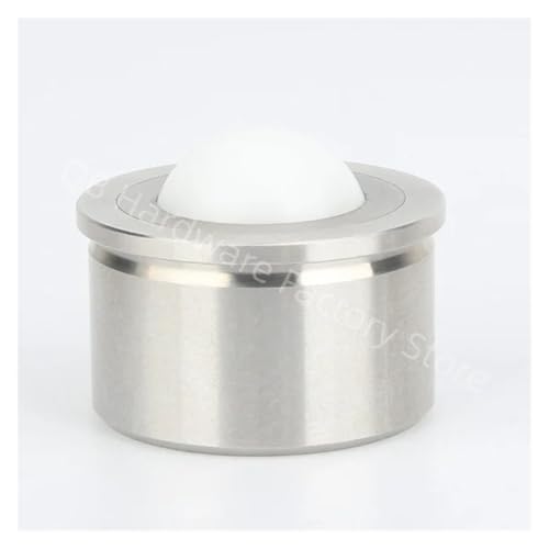 1 Stück Presspassung Edelstahl/POM Rundkugelfördererlager Fördererkugelrolle(QB311,24) von UHHIKSRA