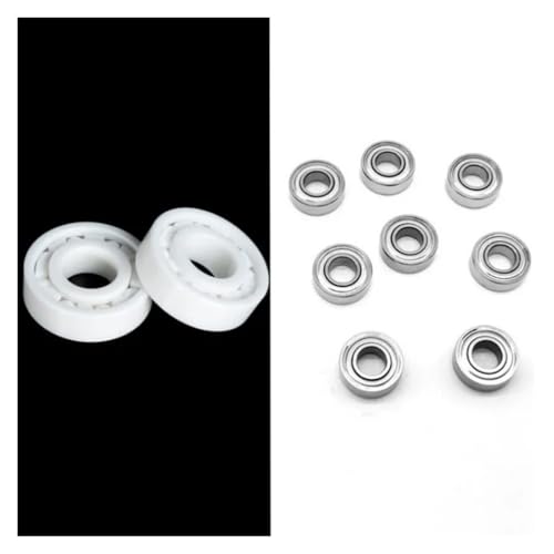 1 Stück Vollkeramik-Hybrid-Keramiklager glatt 623 MR115 MR105 MR117 MR137 MR104 MR106 688 R188 MR63 MR74 MR84 MR95 MR85 MR128 ZZ(Hybrid Ceramic,Mr105 5x10x4mm) von UHHIKSRA