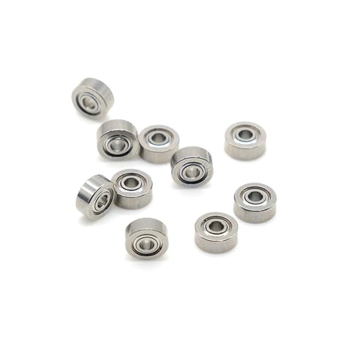 10 Stück MR63zz Lager 3x6x2,5 mm ABEC 7 MR63 ZZ Miniatur-Stahlkugellager for Angel-Casting-Rollen 10 Stück MR63zz Lager 3x6x2,5 mm ABEC 7 MR63 ZZ Miniatur-Stahlkugellager for Angel-Casting-Rollen von UHHIKSRA