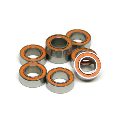 10 Stück SMR83 2RS 3 x 8 x 3 mm Keramikkugellager Si3N4 High Speed MR83 SMR83 SMR83 2OS RS ABEC7 DIY Fernbedienung Spielzeug Hybrid-Keramiklager (SMR85C-2OS 5 x 8 x 2,5 mm) von UHHIKSRA