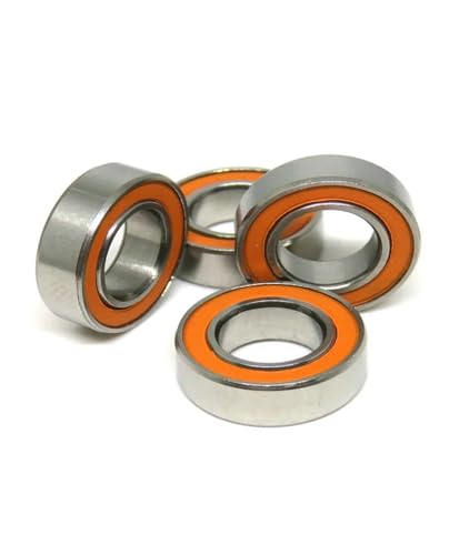 UHHIKSRA 1 Stück 6 x 10 x 3 mm ABEC-7 SMR106C 2RS Edelstahl Si3N4 Keramik-Kugellager MR106 SMR106 RS 2OS Angelrollenlager RD4724(SMR83C-2OS 3 x 8 x 3 mm) von UHHIKSRA