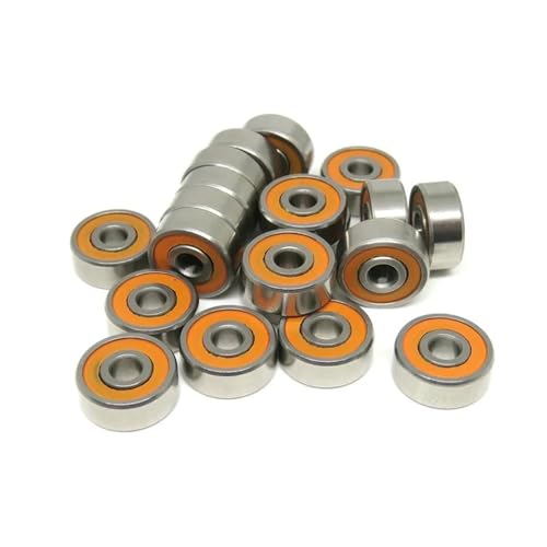 UHHIKSRA 1 Stück SMR103 2RS 3 x 10 x 4 mm ABEC7 Kleiderständer MR103 SMR103C S623 S623C RS 2RS 3 x 10 x 4 mm Kugellager aus Keramik Hybrid aus Edelstahl (SMR85C-2OS 5 x 8 x 2,5 mm) von UHHIKSRA