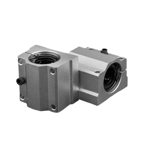 UHHIKSRA 2 Stück verstellbare Gap Verriegelung Lineares Gleitlager SC8AJ SC10AJ SC25 SC30AJ 35 40 SC12AJ Verriegelungsschieber Lineares Gleitlager Positionierung (Extended SC20AJ) von UHHIKSRA