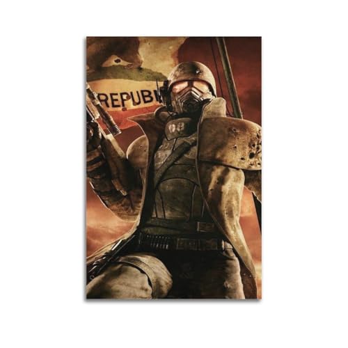 UHHYFVN Spiel-Poster, Motiv: Fallout, Wandkunst, dekoratives Gemälde, Schlafzimmer, Malerei, Poster, 20 x 30 cm, ungerahmt, 4 Stück UHHYFVN Spiel-Poster, Motiv: Fallout, Wandkunst, dekoratives Gemälde, Schlafzimmer, Malerei, Poster, 20 x 30 cm, ungerahmt, 4 Stück von UHHYFVN
