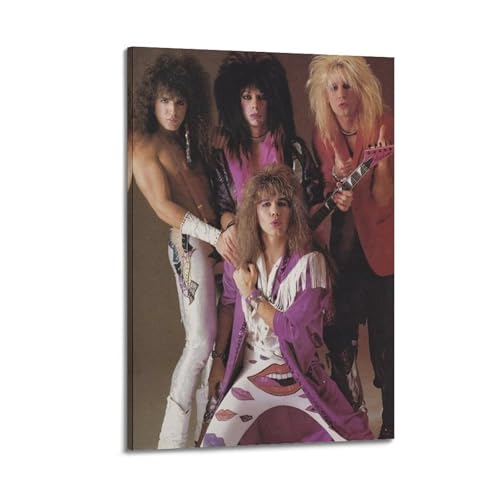 UHMVVT Musikgruppen-Poster, Motiv: Vinnie Vincent Invasion, dekoratives Gemälde, Leinwand, Wandposter und Kunstdruck, moderne Familienschlafzimmer-Dekoration, Poster, 60 x 90 cm von UHMVVT