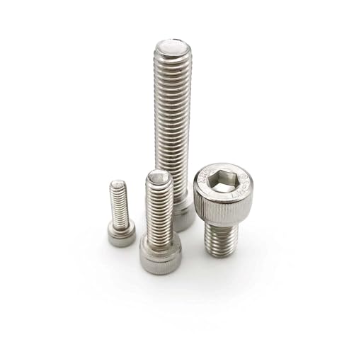 10 Stück M3 M4 M5 M6 M8 304 A2 Edelstahl schwarz Güteklasse 12.9 Stahl DIN912 Innensechskant Innensechskantschraube L = 4–150 mm(20MM_M5) von UHNYTRV