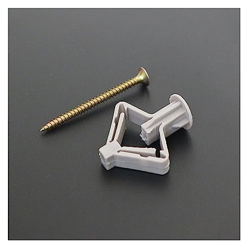 10X32 35 38 50 Plane Typ Erweitern Nagel Trockenbau Anker Kit Mit Schrauben Selbst Bohren Wand Stecker Hause Durchbohrt Kunststoff Gips Eber(20set 10x38) von UHNYTRV