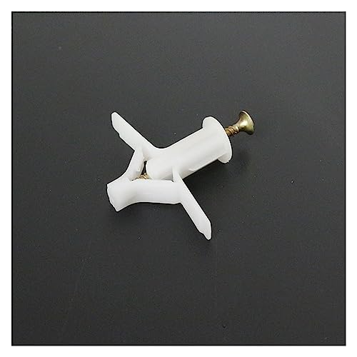10X32 35 38 50 Plane Typ Erweitern Nagel Trockenbau Anker Kit Mit Schrauben Selbst Bohren Wand Stecker Hause Durchbohrt Kunststoff Gips Eber(20set 10x50) von UHNYTRV